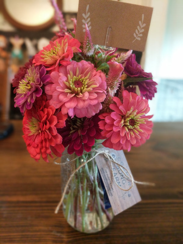 Mason Jar Bouquet